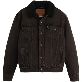 Levi's Sherpa Trucker Jacke schwarz 50