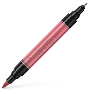 Faber-Castell Art & Graphic Pitt Artist Pen Dual Marker India Ink, Coral, Single Pitt Pen, For Art, Craft, Drawing, Skizzing, Home, School, Uni, Coloring