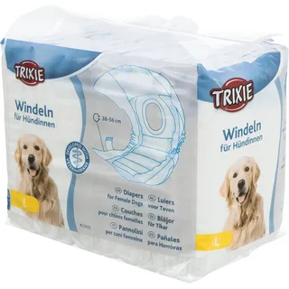 Trixie Hundewindel Weiß 12 Stück L