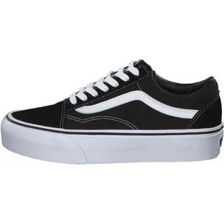 Old Skool Platform black/white 36