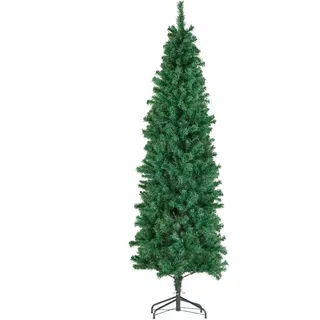 tectake Weihnachtsbaum Comet, pulverbeschichteter Metallständer mit Kunststoffkappen, grün , Grün , Dreieckig , 200 cm , Ce , Dekoration, Weihnachtsdekoration, Christbäume & Zubehör