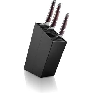Eva Solo Messerblock schräg, Messeraufbewahrung, Kochzubehör, Kochen, Aluminium, Schwarz, H: 31 cm, 515290 - Schwarz