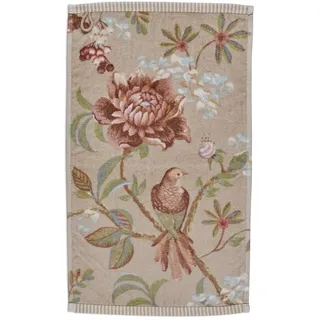 Pip Studio Secret Garden Gästehandtuch Khaki 30x50cm (1 Stück)