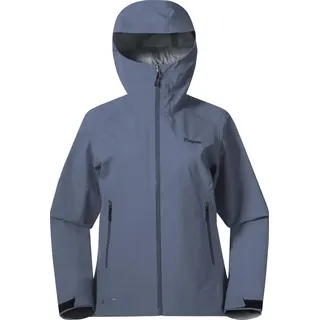 Bergans Damen Essentials 3L Shell Jacke (Größe S, blau)