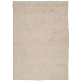 Rug and Roll Berberteppich Luxus Berber 15/15 Double 60x90 cm , Weiß , Textil , Uni , Rechteckig , 60x90 cm , für Fußbodenheizung geeignet , Teppiche und Böden, Teppiche, Orientteppiche