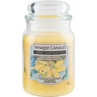 Yankee Candle Home Inspiration Duftkerze Lemon Lime Popsicle im Glas 2 x 538 g Housewarmer Set