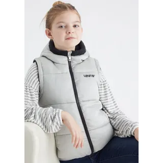 Levi's® Kids Wendeweste »LVG REVERSIBLE VEST«, im 2-in-1 Look, silberfarben