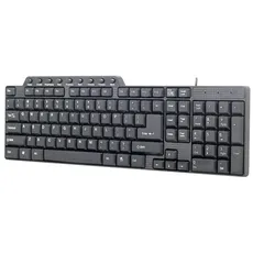 Gembird KB-UM-104 - keyboard - US - black - Tastaturen - Englisch - US - Schwarz