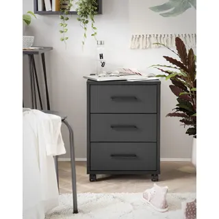 Schildmeyer Ruby Rollcontainer 40,1 x 50 x 57 schwarz matt