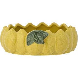 Bloomingville Dekoschale Limone Gelb 21 cm