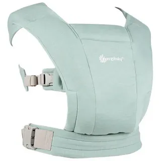 Ergobaby Babytrage , Jadegrün , Textil , 17.4x12.4x26.5 cm , unisex , AGR-geprüft , Bauchtragefunktion, Schultergurte über Kreuz tragbar , Baby on Tour, Babytragen & Tragetücher