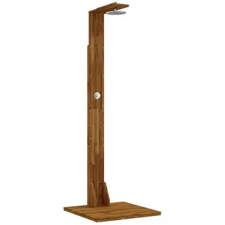 vidaXL Gartendusche Braun 219 cm