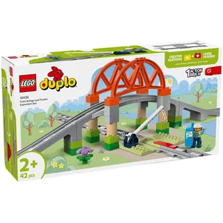LEGO Duplo Eisenbahnbrücke und Schienen - Erweiterungsset 10426