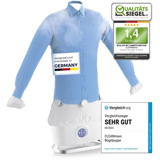 Clean Maxx CLEANmaxx automatischer Hemdenbügler weiß