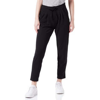 JDY Damen Hose Poptrash Pants Locker Loose Trousers JDYCATIA, Farben:Schwarz, Größe:XXL / 30L