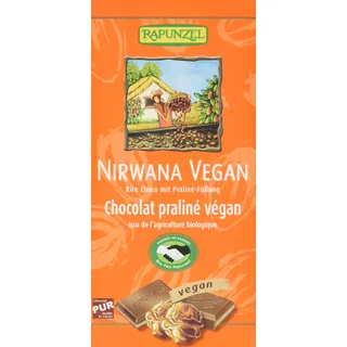 Rapunzel Nirwana vegane Schokolade mit Praline-Füllung HIH bio