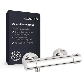 Kludi Basic Duschthermostat für 1 Verbraucher Chrom 350020538