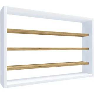 MID.YOU Gewürzregal Esaldi 60 x 40 x 10 cm Weiß