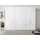 Schwebetürenschrank OTELI 271 x 210 x 62 cm Weiß