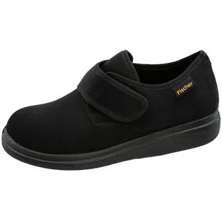 Fischer Markenschuh Ortho Flache Hausschuhe Schwarz 47