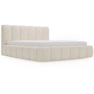 Graingold Polsterbett Cloud 140x200 Beige , Textil , 140x200 cm , Schlafzimmer, Betten, Polsterbetten