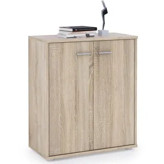 CARO-Möbel Kommode Sideboard Schrank Tommy in Sonoma Eiche, Holzwerkstoff, Mode, 60x70x30 cm, Kinder- , Jugendzimmer, Kinderbetten, Hochbetten