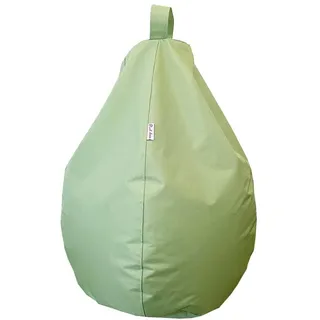 RED DECO Sitzsack Porto, Outdoor, Grün, Stoff, grau, one Size