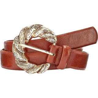 LASCANA Hüftgürtel »Hosengürtel« mit modischer Schnalle, Gürtel, Jeansgürtel, Taillengürtel, gelb