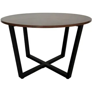 home collective Couchtisch Beistelltisch Wohnzimmertisch Tisch Couch Couchtisch rund Holz | 80x80x47,5 cm (BxTxH)