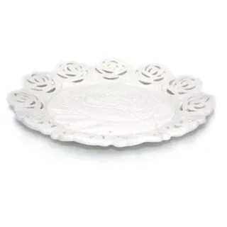 SUD IMPORT Dekoteller aus Keramik Smerlo 26 cm