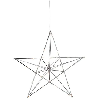 EGLO Weihnachtsstern hängend Metall warmweiß