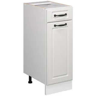 Vicco Schubladenschrank R-Line 30 x 46 x 81,6 cm Weiß