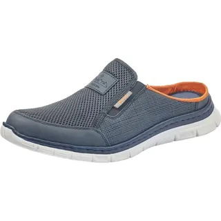 Rieker Herren - Clogs Blau, 44 EU