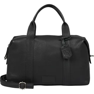 Burkely Soft Skylar Bowler Tasche, Damen, Schwarz, Einheitsgröße, schwarz, Einheitsgröße