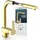 London Einhebelmischer Gold