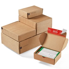 Versandkartons Modulbox, 19,2 x 15,5 x 4,3 cm, Havane 20 [CP080.04]