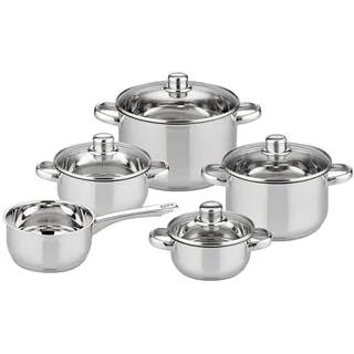 ELO Galactica Topf-Set 5-tlg. Kochtopf + Glasdeckel + Pfanne