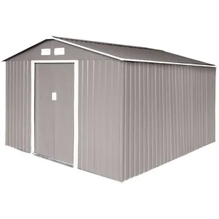 HATTORO Metallgerätehaus 3,09 x 2,67 m hellgrau