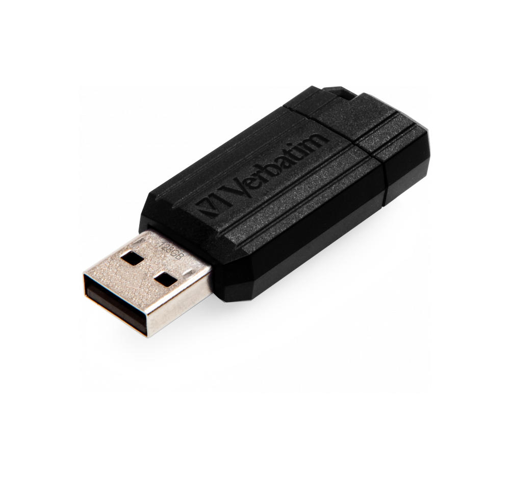 Bild von Store 'n' Go PinStripe 128 GB schwarz USB 2.0 49071