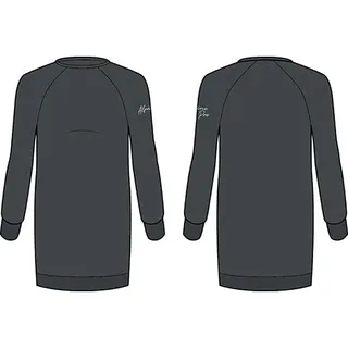 Alpine Pro Olega Kleid - Dark Grey - 2XL