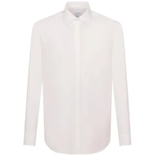 Seidensticker Herren Business-Hemd - Smokinghemd – Regular Fit – Bügelfrei – Kent Kragen - Kläppchenkragen - Langarm – Umschlagmanschette – 100% Baumwolle – Elegant & Klassisch