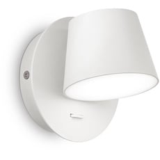 Bild von Gim LED-Wandlampe Kopf verstellbar weiß