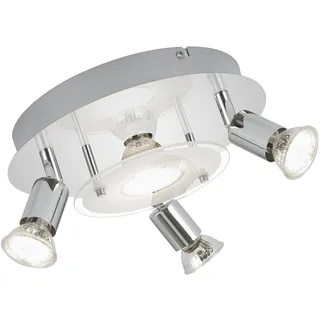 Briloner 4 x GU10 rund chrom