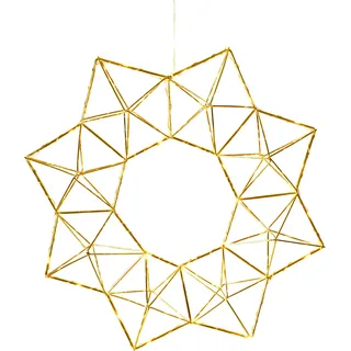 Star Trading LED-Drahtstern Edge Wreath 690-50 40cm