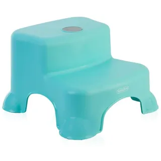 Babyjem Kinder Zweistufiger Tritthocker mit Anti-Rutsch-Füßen &Trittstufen Hochwertiger Tritthocker Kinder 2 Stufen, Minze