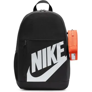 Nike Y Nk Elmntl Bkpk Shoebox Schwarz/Orange/Weiß