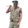 Jagd u Anglerweste beige khaki S