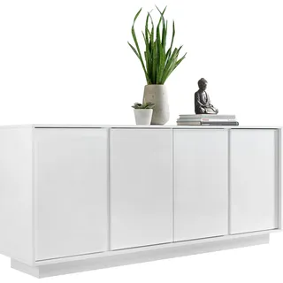 Home Affaire Sideboard 180 x 79 x 43 cm Weiß