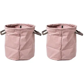 creativ home Dekovase »Brocade Samt«, rosa