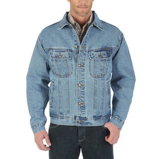 Wrangler Herren Rugged Wear Unlined Denim Jacket Jeansjacke, Vintage Indigo, 3XL